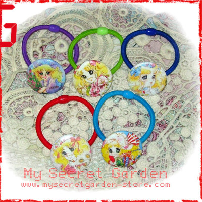 Candy Candy  Candice anime Hair Bobbles Elastic Ties Ponytail Holder 1a or 1b